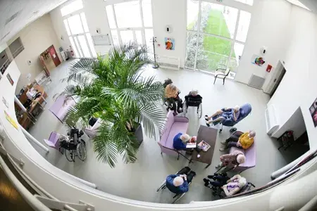 XC8K1905 Salon à l'EHPAD la Martégale, maison de retraite médicalisée à Pérols