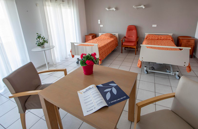 Chambre double tout confort à la Martégale, EHPAD près de Montpellier