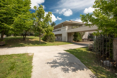 Jardin de la Résidence EHPAD la Cyprière près de Montpellier